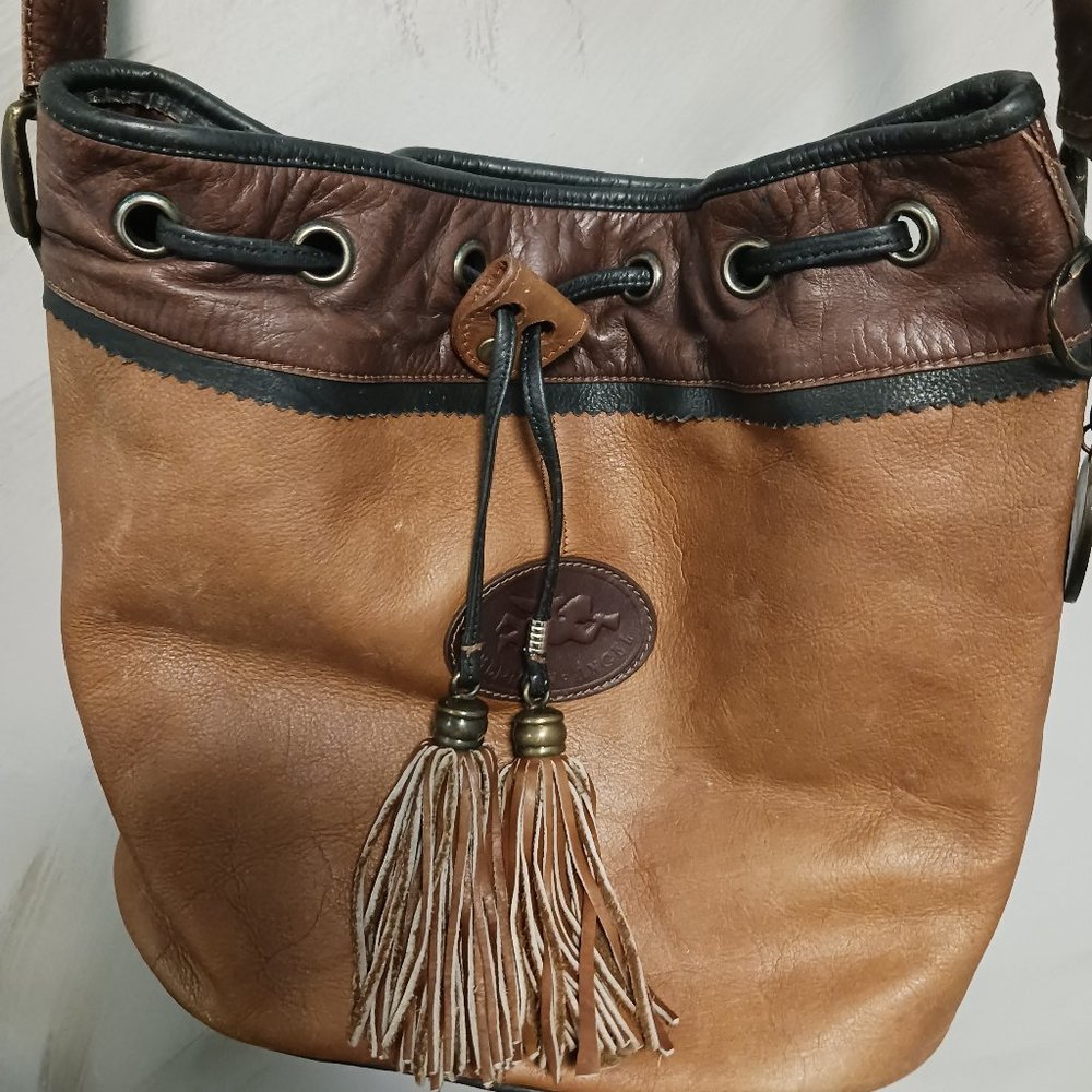 American Angel Vintage Crossbody Bucket Bag